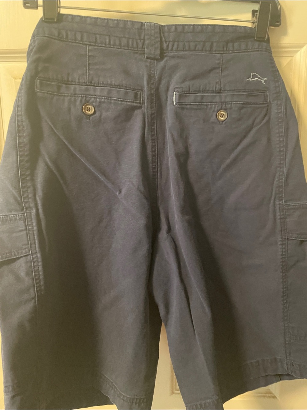 Tommy Bahama Navy Blue Cargo Shorts - Picture 5 of 5